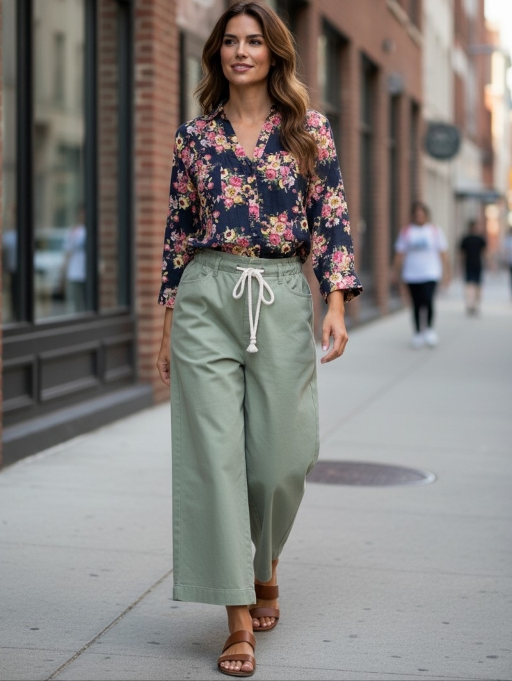 Love Potion Cotton Floral Blouse Size S/M